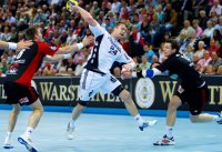 Aron Palmarsson �berzeugte im Angriff mit vier Toren und zahlreichen Vorlagen.