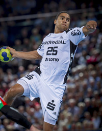 Daniel Narcisse wirbelte von Beginn an und erzielte drei Treffer.