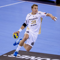 Filip Jicha war mit sieben Treffern bester Torsch�tze in Madrid.