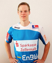 Linksau�en Manuel Liniger kam wie Theuerkauf aus Lemgo.