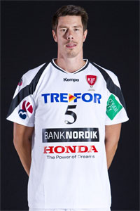 Kim Andersson im Trikot von KIF Kolding-Kopenhagen.