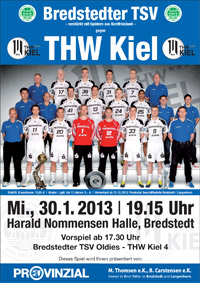 Am 30. Januar tritt der THW in Bredstedt an.