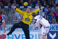 Filip Jicha verwandelte seine beiden Siebenmeter gegen Andersson.