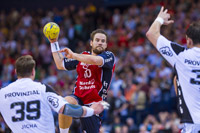 Thomas Mogensen spielte eine starke Partie f�r Flensburg.