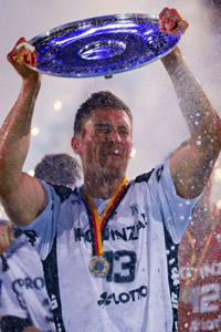 Marcus Ahlm - zum achten Mal deutscher Meister.