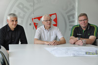v.l.n.r.: Andreas Bornemann, Peter Todeskino, Klaus Elwardt.
