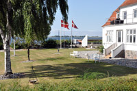 Malerisches Ambiente f�r eine harte Woche: Direkt am  Faaborgfjord erarbeiten sich die Kieler Handballer die  Grundlagen f�r eine lange Saison.