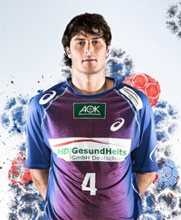 Das zuk�nftige "Zebra" Domagoj Duvnjak - mit 111 Treffern bester Feldtorsch�tze der Liga - l�uft am Donnerstag erstmals seit Bekanntwerden seines Wechsels in die Sparkassen-Arena ein.