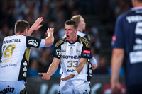 Auch die Kieler Fl�gelzange erzeugte: Dominik Klein und Niclas Ekberg erzielten zusammen neun Treffer.