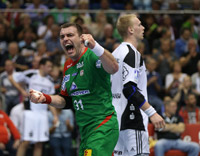 Bartosz Jurecki setzte wichtige Treffer in der Schlussphase.