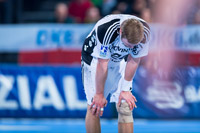 Auch die eigene starke Leistung konnte Aron Palmarsson nach dem Schlusspfiff nicht tr�sten.