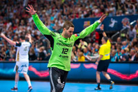 Andreas Palicka parierte 14 W�rfe, darunter mehrere "Hundertprozentige".