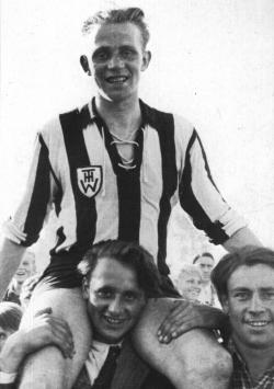 Heinrich Dahlinger in action.