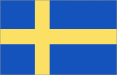 Flagge von Schweden