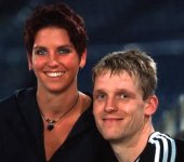 Freuen sich �ber Zuwachs: Janine und Klaus-Dieter Petersen.