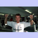 Pitti recovers after his injury.