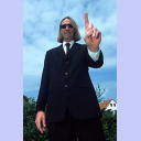 Man in Black: Staffan Olsson.