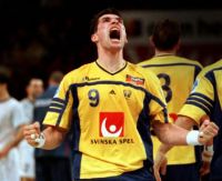 Stefan L�vgren f�r Schweden.