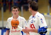 Martin Boquist (links) und Magnus Wislander sind in G�teborg Mannschaftskameraden.