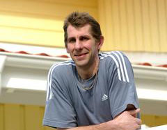 Magnus Wislander hat mittlerweile mehr Spa� am Zuschauen.