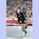 Pittis Abschied: Magnus Wislander am Ball.