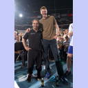 Pittis Abschied: Bob Hanning und Volker Zerbe.