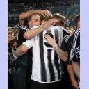 Pittis Abschied: Pitti mit Bj�rn Rother und Hauke Mommsen.