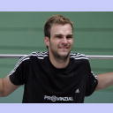 Trainingslager 2005: Neuzugang Viktor Szilagyi stemmt mit schmerzverzerrtem Gesicht eine Hantelstange.