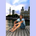 Lars Krogh Jeppesen im Hafen von Barcelona.