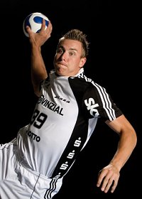 Filip Jicha in action.