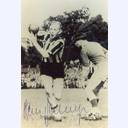 Autogrammkarte Heinrich Dahlinger.