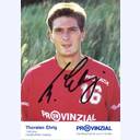 Autogrammkarte Thorsten Ehrig 1994/95.