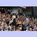 Die Flensburger Fans verlassen vorzeitig die Halle.