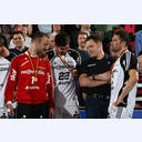 Warten auf die Schale.