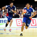 EM 2010: POL-FRA: Nikola Karabatic und Daniel Narcisse.