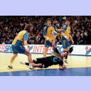 EM 2008: GER-SWE: Andrej Klimovets setzt sich durch.