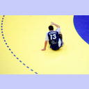 EM 2008: CRO-FRA: Nikola Karabatic.