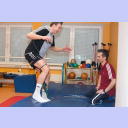 Filip Jicha in der Reha.