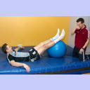 Filip Jicha in der Reha.