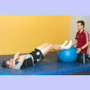 Filip Jicha in der Reha.