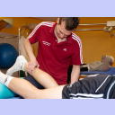 Filip Jicha in der Reha.