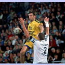 Wislander blockt Kostetsky, den gef�hrlichsten Werfer Bragas.