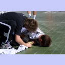 Nur kurz am Boden: Magnus Wislander.