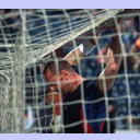 Christian Schwarzer beim Warm-Machen.