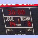 EHF-Pokal-Finale 2002, R�ckspiel: Halbzeit: 14:8 f�r Barcelona.