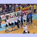 EHF-Pokal-Finale 2002, R�ckspiel: La Ola f�r die Fans!