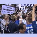 THW wird in Flensburg Meister: Jubel nach dem Abpfiff.