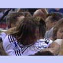 THW wird in Flensburg Meister: Jubel nach dem Abpfiff.