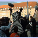 Meisterfeier 2002: 20000 Fans feiern die Mannschaft.