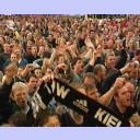 Meisterfeier 2002: Die Mannschaft auf dem Balkon.